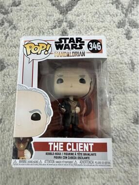 Funko Pop Star Wars Mandalorian #346 The client. NIB